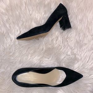 Low Chunky Black Heels